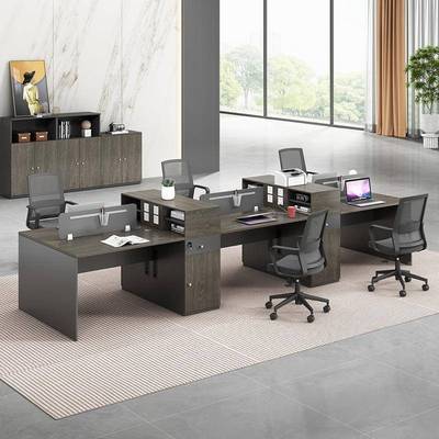 /办公桌椅组合代简约24/6人位员工桌财务XET20220桌职员办公现室电脑桌桌