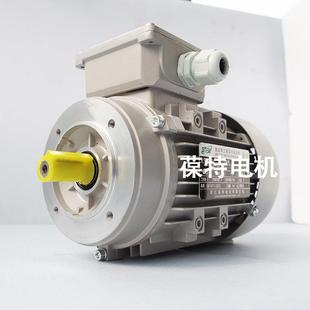 801455杆0w国标铝壳三相异步DLX电机铝合金蜗轮蜗配套减速Y电