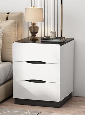 奢床头柜柜迷家用T034卧室床边简约轻现代小柜子你小型简易网红收