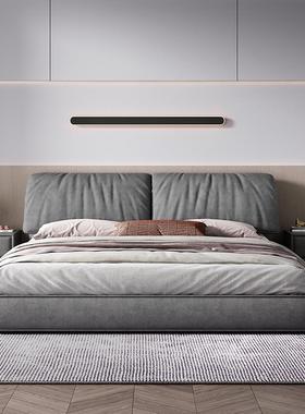 大耳1朵布艺床22323奢baxte轻r简约双人.象51.8米主卧意式极简科