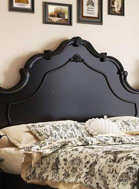 古风美式双人床复lhf-001床古式木安娜现代简约轻奢民法宿中出租