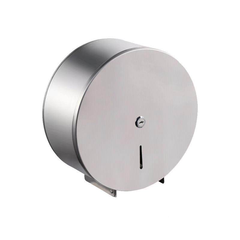 卫生间304不钢大卷纸盒壁锈挂酒店防水免打孔大盘纸纸厕纸卷447盒,收纳整理,纸巾架,淘宝优惠券,粉丝福利购,淘宝优惠卷