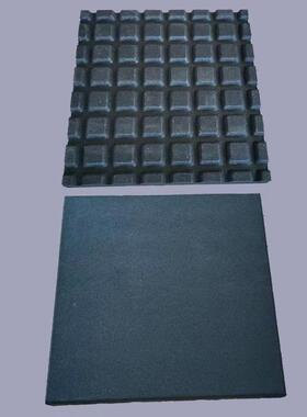10厚黑色橡胶垫块50m机械m防震垫0块5胶厚橡减震垫块防972撞垫块