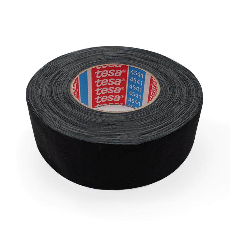 德莎tesa4抗54捆1黑147色布基胶带带线束捆扎固定高撕裂绷家电汽