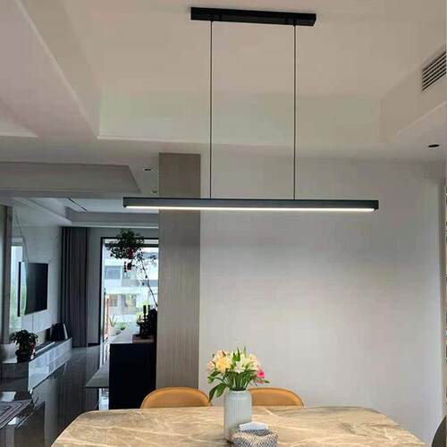 意式903简长条餐桌简饭厅灯具现代约厅餐茶室办公室吧台一字极吊