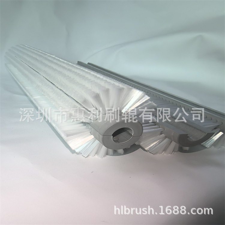 LCD水洗机尼龙两半圆清洗刷辊