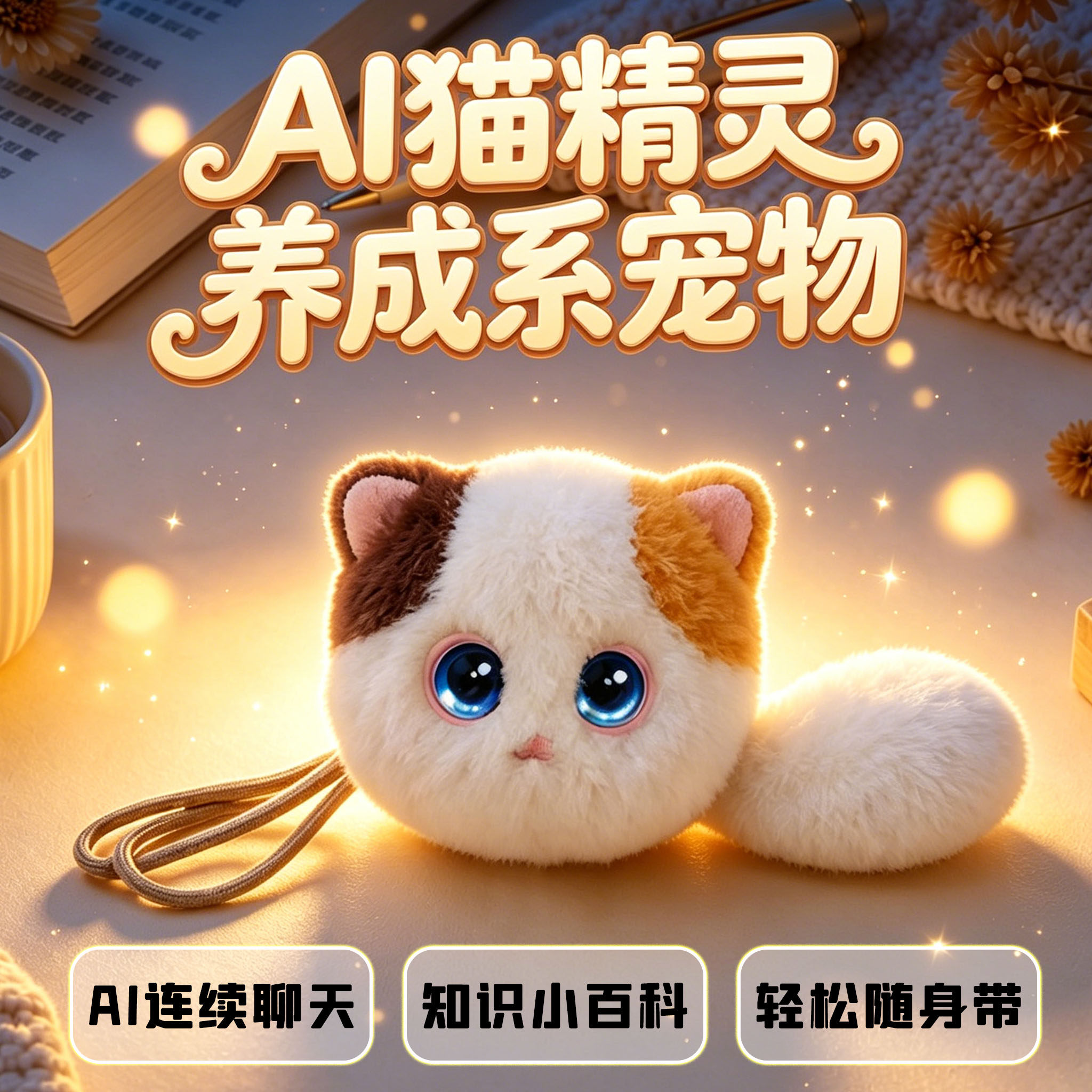 豆包ai喵精灵玩具智能机器人福仔