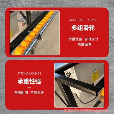 友德台锯木工专用多功能精密推台锯锯台工作台无尘子母锯便携折叠