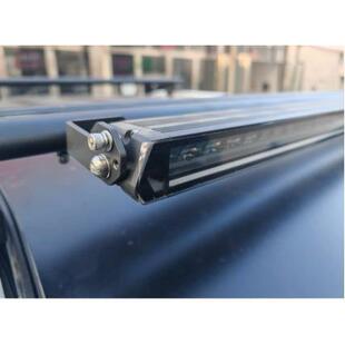 坦克300越野车顶行李架轨道横杠灯固定架专用长条射灯支架灯夹座