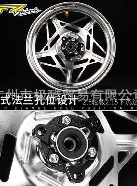 MFZ摩法斯轮毂小牛极核AE4iAE5i九号M95C/M395C/MZ改装12寸前轮圈