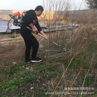 多功能家用割草机 小型汽油二冲程割草机 侧挂式割麦机