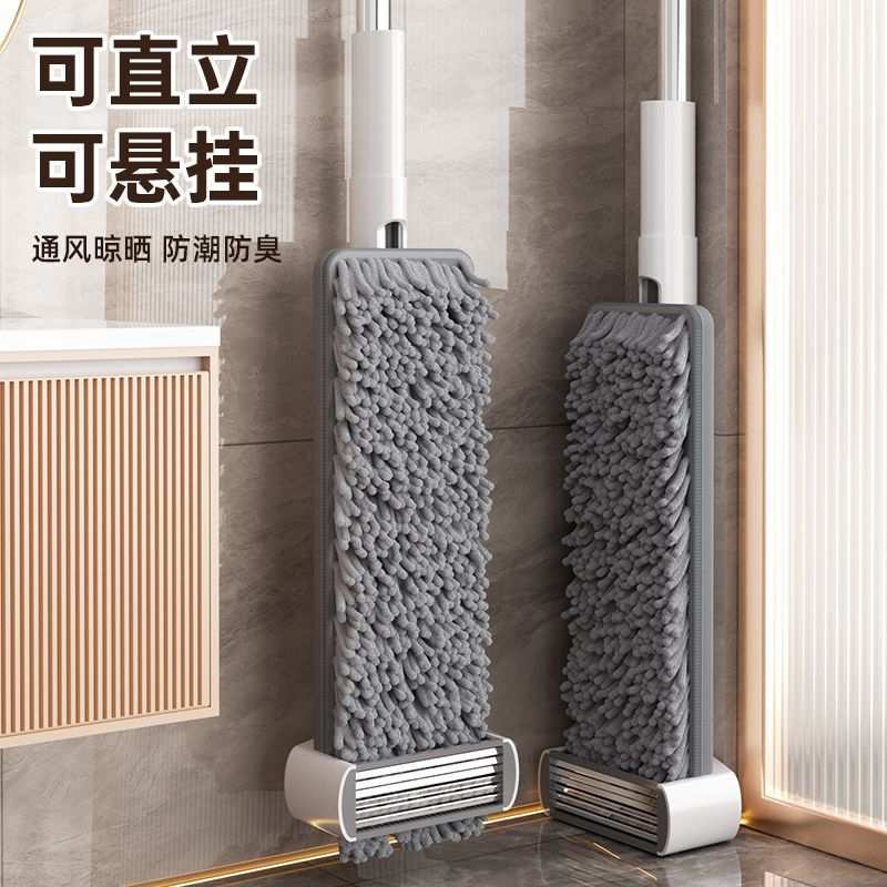 正妙2025新款雪尼尔免手洗平板拖把家用专用懒人墩布保洁拖地神器图片
