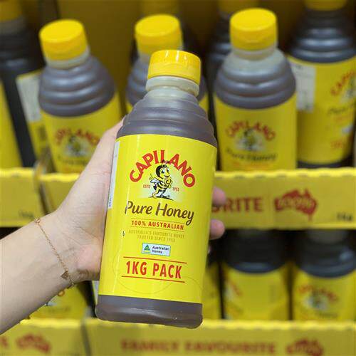 上海costco capilano澳大利亚进口蜂蜜澳洲康蜜乐百花蜂蜜1kg包邮