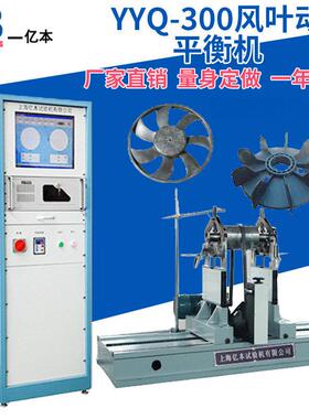 YYQ-300风叶动平衡机转子圈带平衡机轮胎动平衡振动检测设备