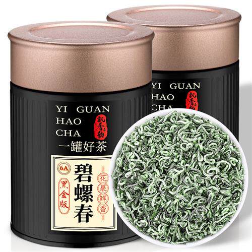 飘香韵 特级明前6A碧螺春2025新茶叶 头采高山绿茶浓香型春茶250g
