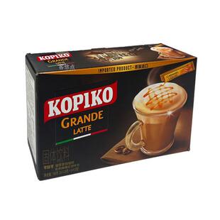 可比可豪享拿铁咖啡768g盒装24包印尼咖啡焦糖拿铁顺丰包邮