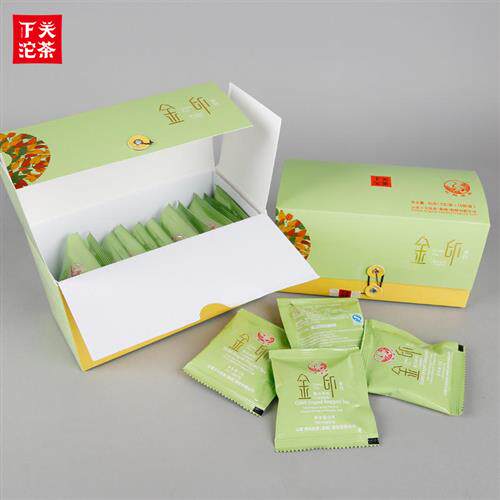 下关沱茶金印春尖袋泡茶包云南普洱生茶2016年45克装茶叶免撬易泡