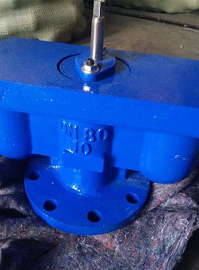 QB2-10/16双口排气阀 球墨铸铁铸钢不锈钢法兰快速自动排气阀