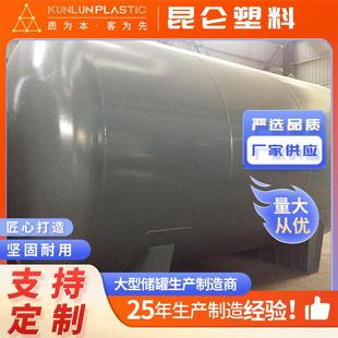 防腐儲罐非標(biāo)定制化工碳鋼存儲罐按期交付 50立方工業(yè)鋼襯塑臥式