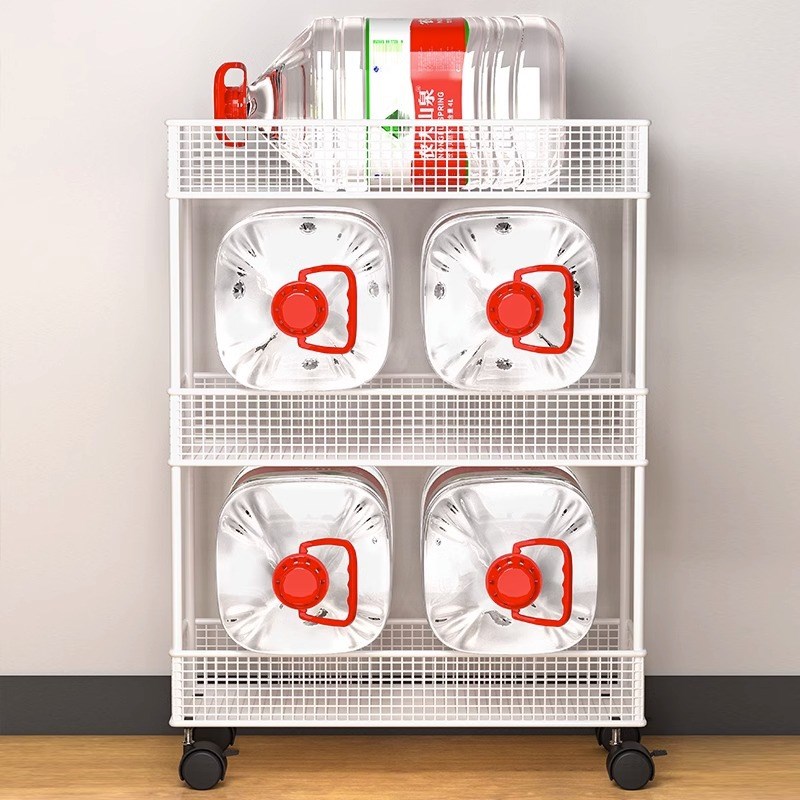 夹缝置物架门后缝隙收纳柜浴室极窄落地窄缝架子卫生间超薄窄柜边