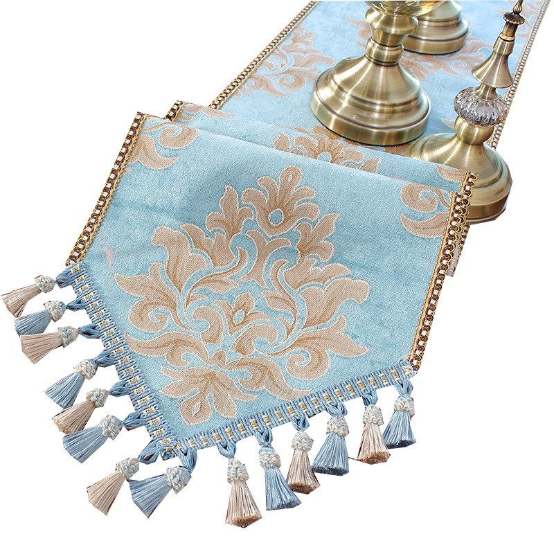 美式古典桌旗欧式桌布装饰长条中式餐桌旗布床旗床尾巾茶几旗,居家布艺,桌旗,淘宝优惠券,粉丝福利购,淘宝优惠卷