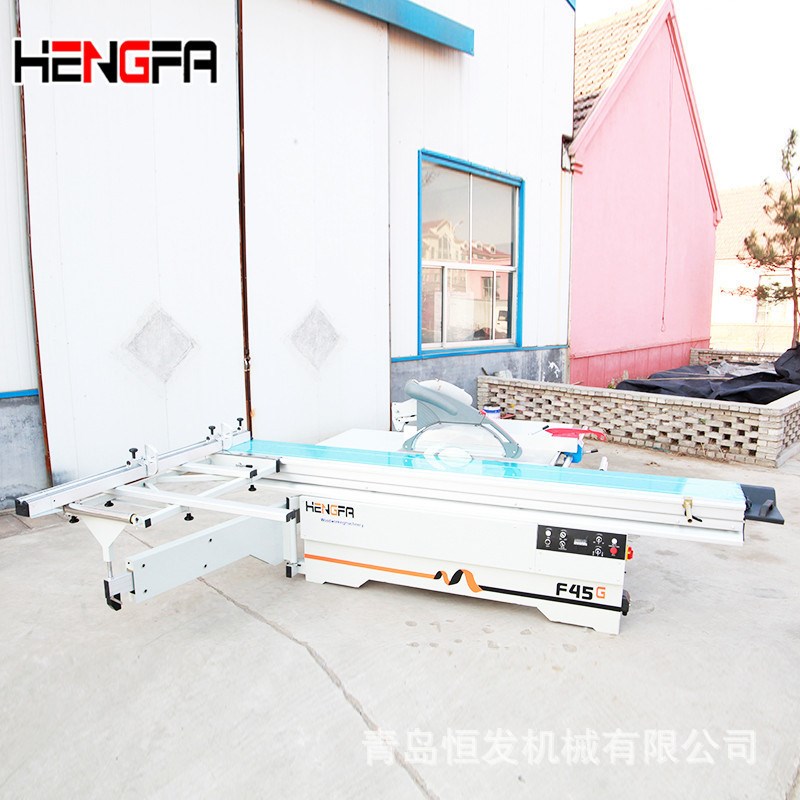 精密裁板锯 木板式家具45度90度圆木推台锯木工机械设备精密锯