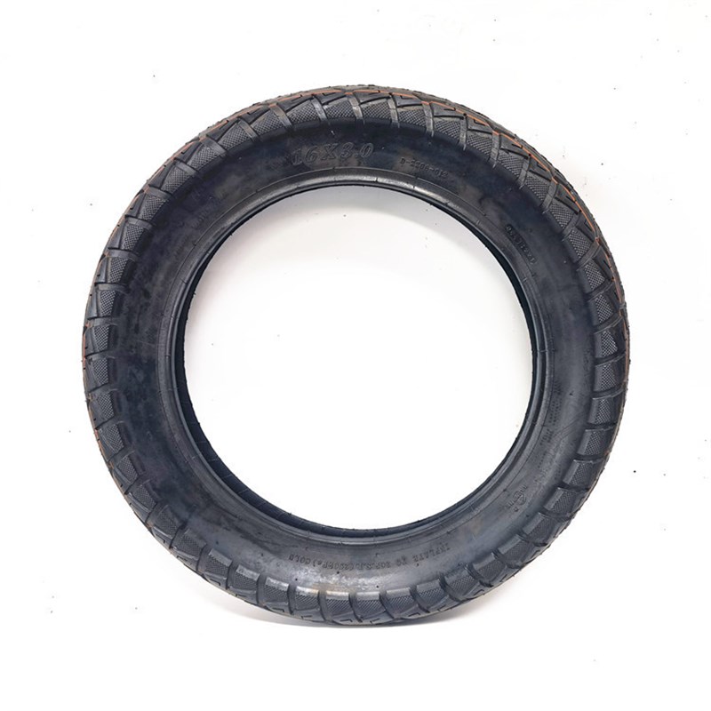 16寸3.00-12工程摩托车电动车轮胎16x3.0(76-305)加厚橡胶外胎