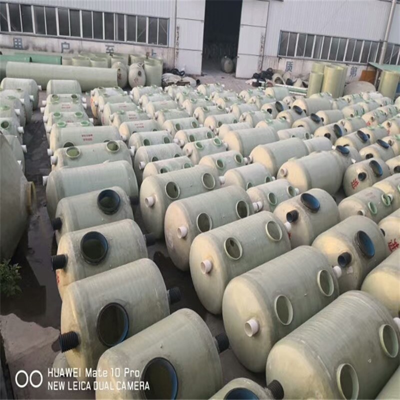 16立方 机械缠绕玻璃钢化粪 池隔油池蓄水池污水处理池