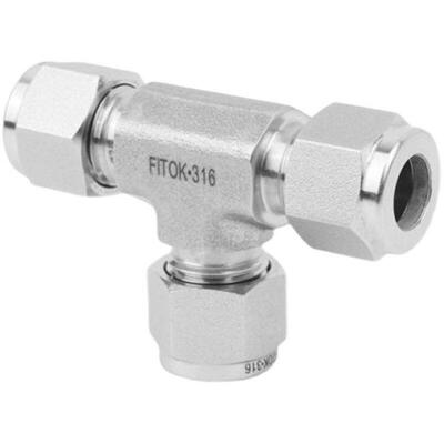 SS-TTT-ML14 316不锈钢飞托克FITOK双卡套三通接头14mmTube管外径