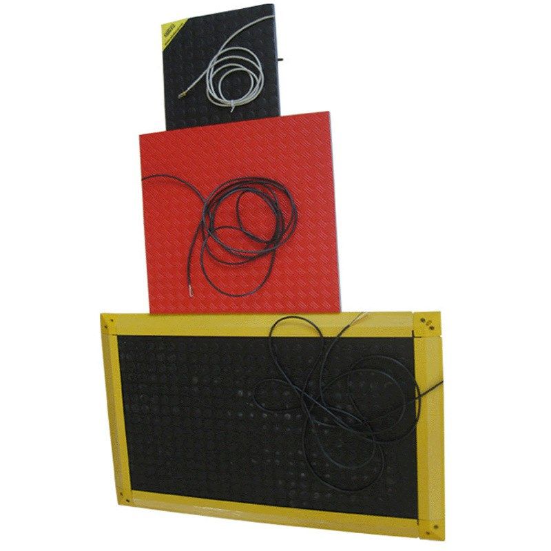 工业安全地毯地垫车间橡胶脚踏压敏开关信号输出压力感应器地垫