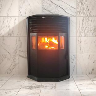 高无品牌/采端欧式农生物质颗粒暖炉村家用室内取暖炉办公室无烟