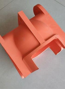 U无品牌/H针形绝高缘子遮蔽罩橘红色橡胶绝缘护瓷瓶压终端保罩护