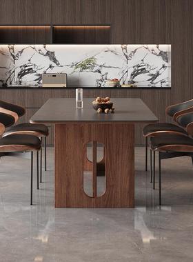 复古奢实木餐桌客厅家5用小户型202法CZ-24073式古中风现代简约轻