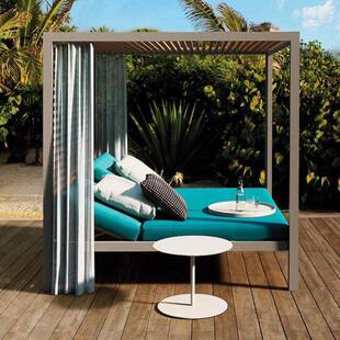 户铝合外AZO躺床度假村店酒休闲阳金光房民宿露天泳池防水防晒躺