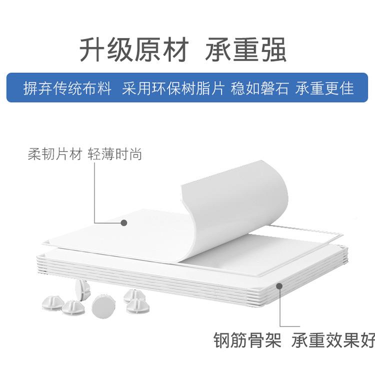 宿舍用小挂衣柜出租收纳矮款单人折叠型塑料WBG组装寝室用简易柜