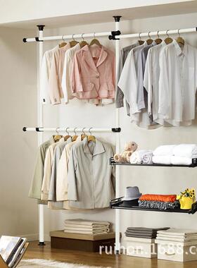 现韩式简易衣柜VGJ简约布艺布衣柜多功代能收纳组钢装架加固成人