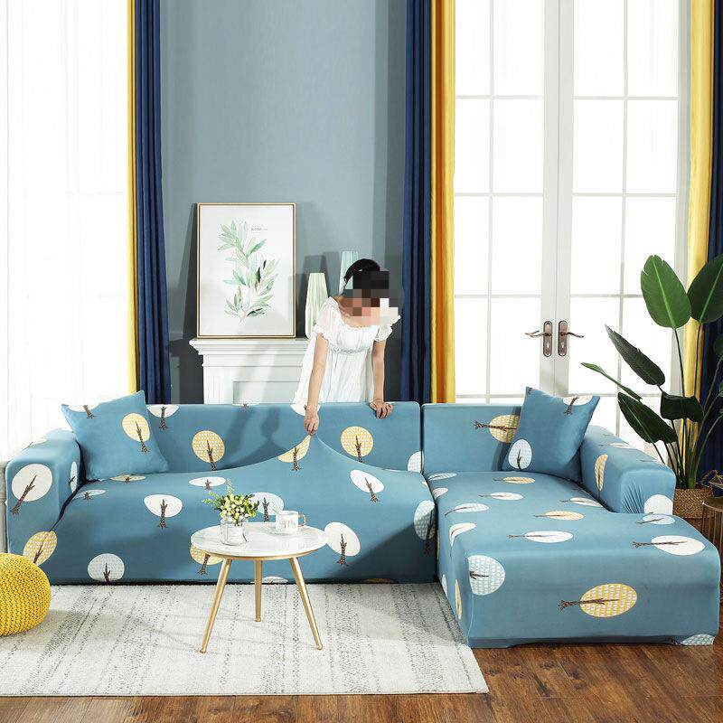 懒人弹力沙发全套罩贵妃HYulqlxx2合3组通用包客厅套1多功能简约