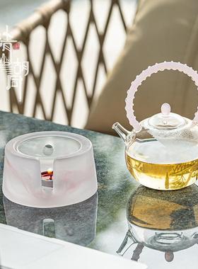 大容量现玻DNB璃家用提梁壶泡茶壶围套炉煮茶炉厚耐热代加简约茶