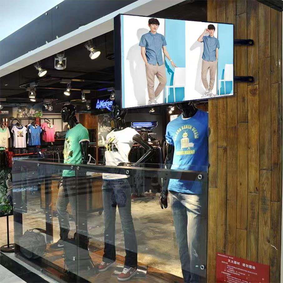 led软膜面双面户外防水平面圆形灯箱方广形平双面告灯箱悬JN568挂