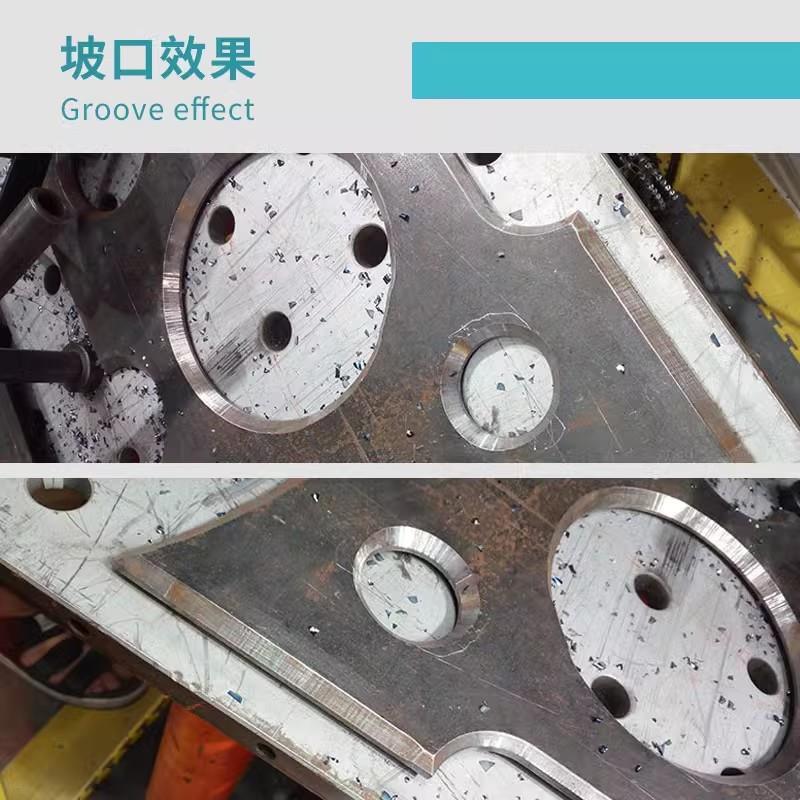 边多持角功能曲线弧面FGJ坡口机手式管道平板不锈钢铣倒机