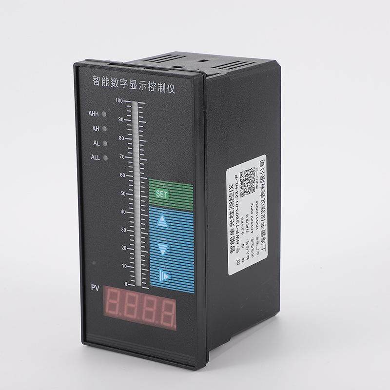 霍宇智能光柱测控液显器液位计水位计位二次仪表高精示度仪数显表