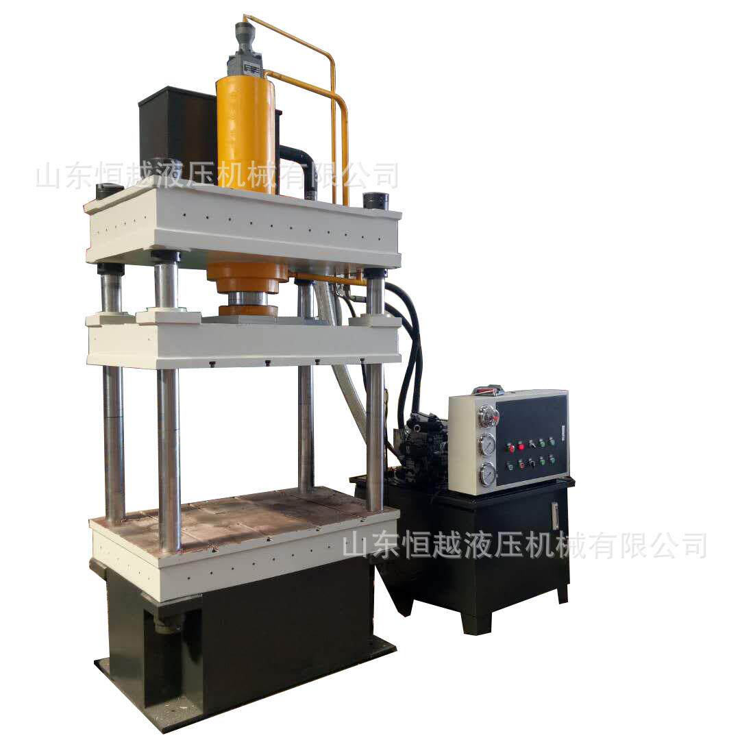 现货供应100吨剪切整形四柱液压机100t多功能三梁四柱压力机