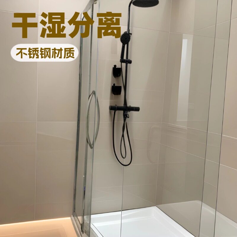 304不锈钢淋浴房弧扇形淋浴房钢化移门半圆淋浴房弧形淋浴房