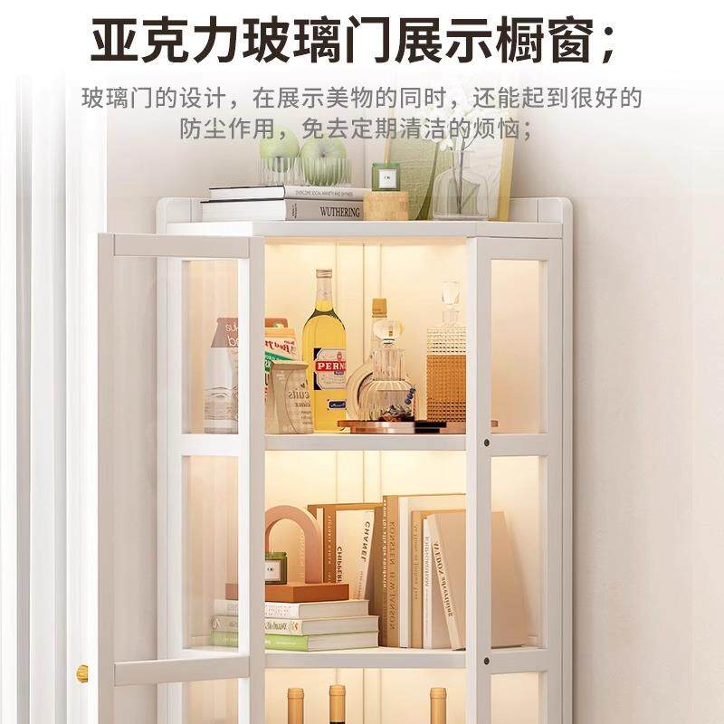 角置物柜ZWR架餐厅转角落墙边三角客厅卧室多拐角层防尘落地收纳