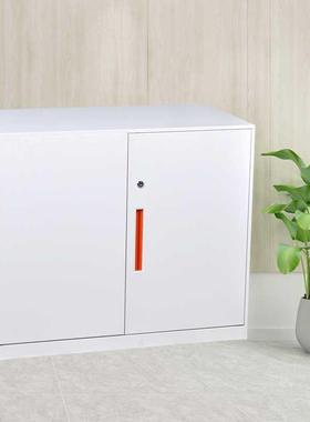 鱼乐AL-45452拆装铁皮文件柜窄薄边带加厚钢锁证板财务室之档案凭