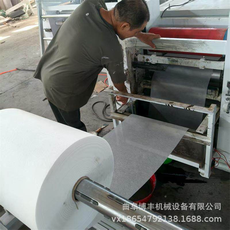 工业批量生产玻璃纤维布浸胶干烘机无涂胶机纺浸料机毛毡布布涂布