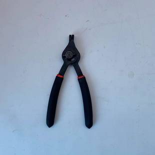 厂家656源货旋钮式 挡圈直钳头弯头卡环卡簧钳口汽修 内外开可调式