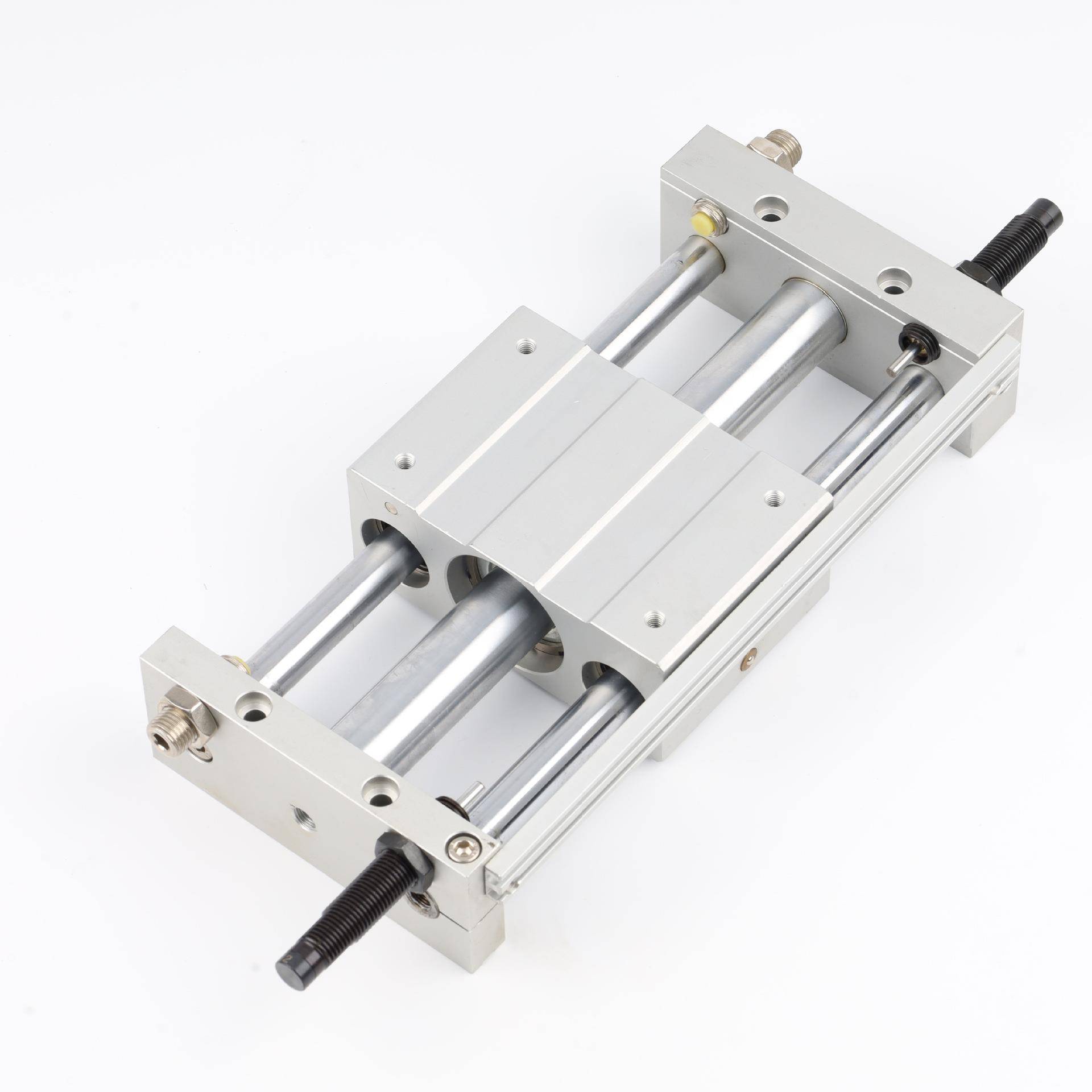 717型SMC磁偶式无杆RM气缸cys13型2升降T平台气动滑台机械手