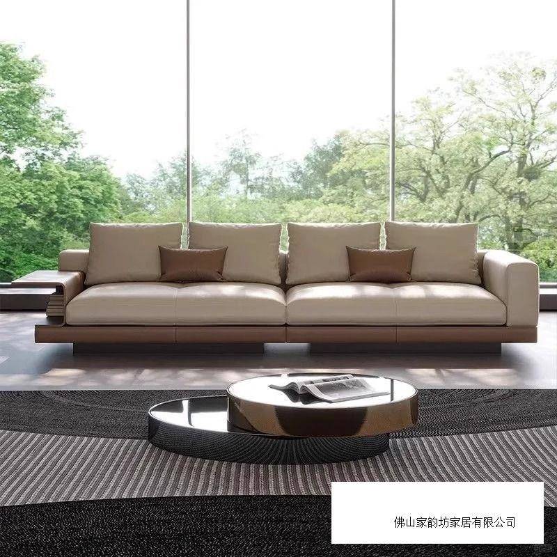 无品牌/新款简约舒适大气沙排发式极简意客厅沙发木直沙发实单人