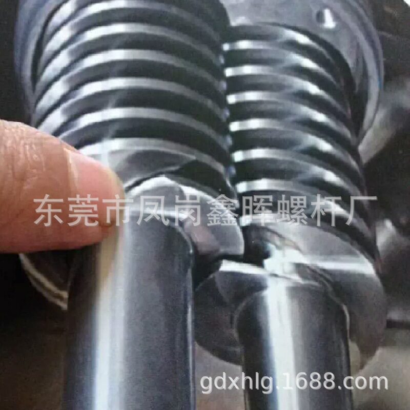 厂家直销合金钢螺杆机筒挤出螺杆料筒吹塑机螺杆料筒吹瓶机螺杆